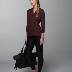 Lululemon Athletica Wrap Top